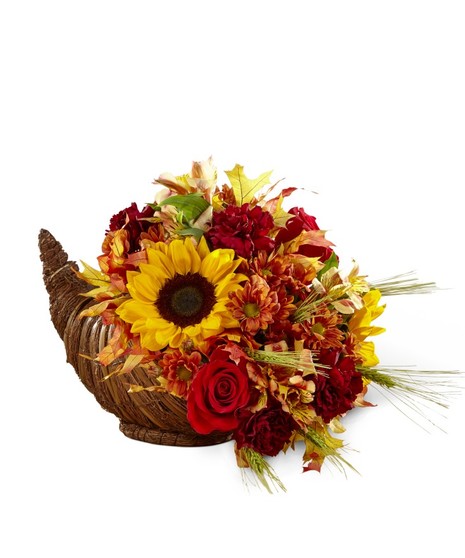 The FTD Fall Harvest Cornucopia - Bosland's Flower Shop
