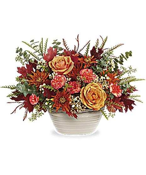 fall toned centerpiece