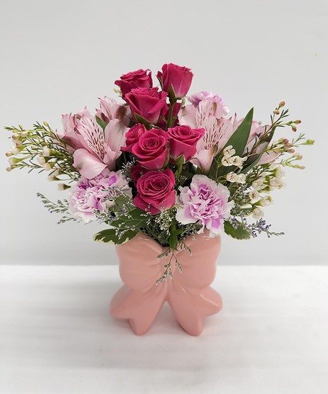 Rosy Ribbon Delight