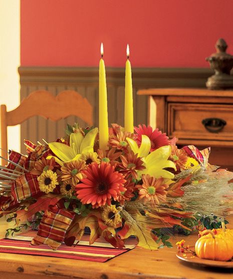 A Country Harvest Centerpiece