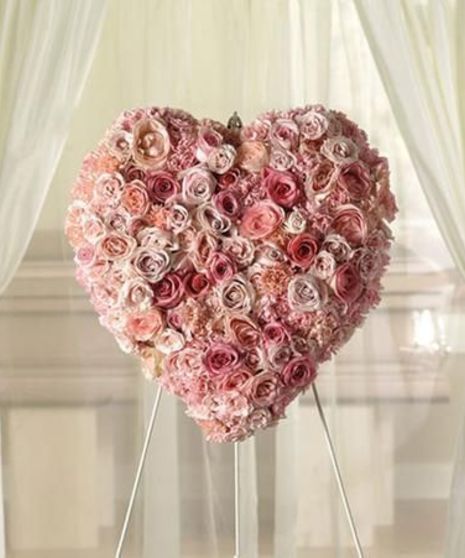 Stunning Memorial Heart 24
